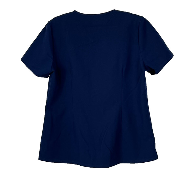 Figs Scrub Top Women's Size M Catarina One-Pocket Navy Blue Technical Collection - Picture 2 of 8